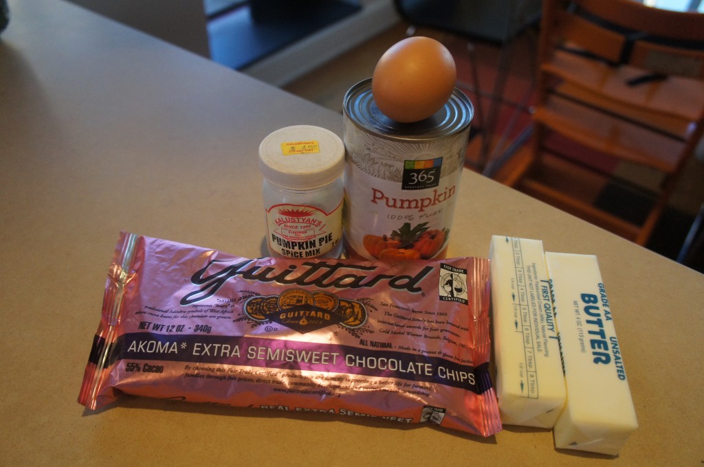 pumpkin bar ingredients