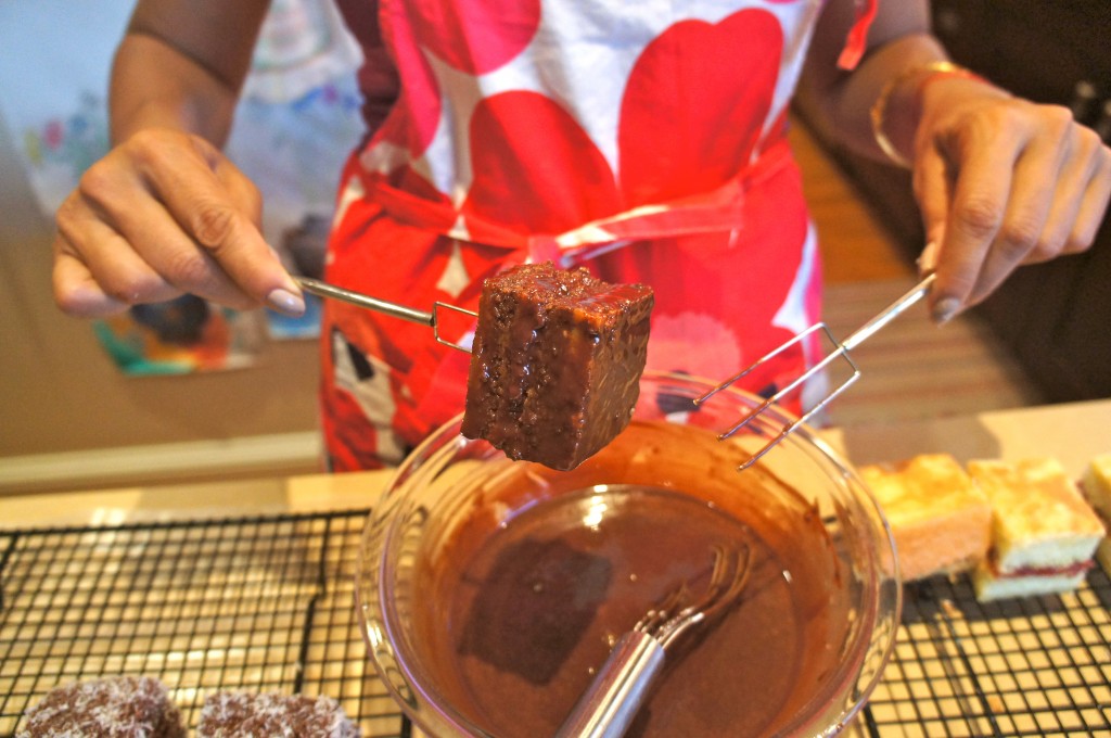 chocolate bath