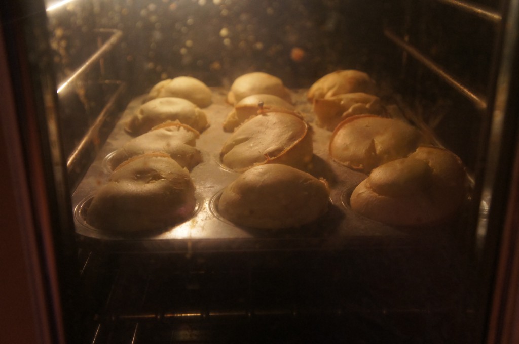 popovers in oven