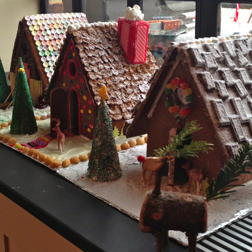 gingerbread houses