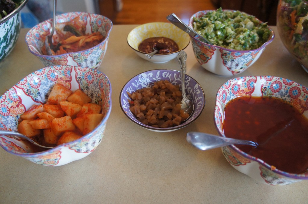 bo ssam sides